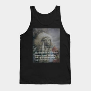 Becoming - American Indian Chief Tank Top